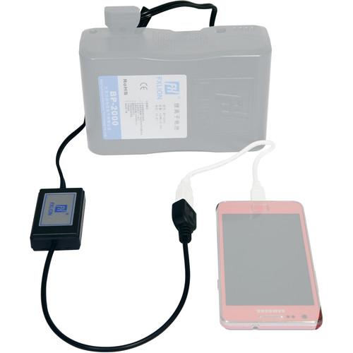 Fxlion Male D-Tap to USB Battery Output Adapter Cable