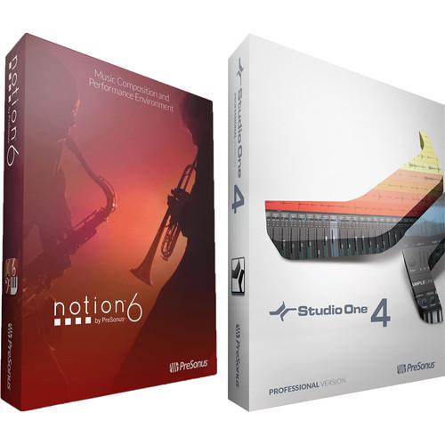 PreSonus Professional Bundle with Studio One 4 Professional and Notion 6