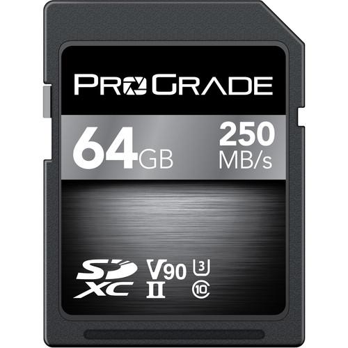 ProGrade Digital 64GB UHS-II SDXC Memory Card