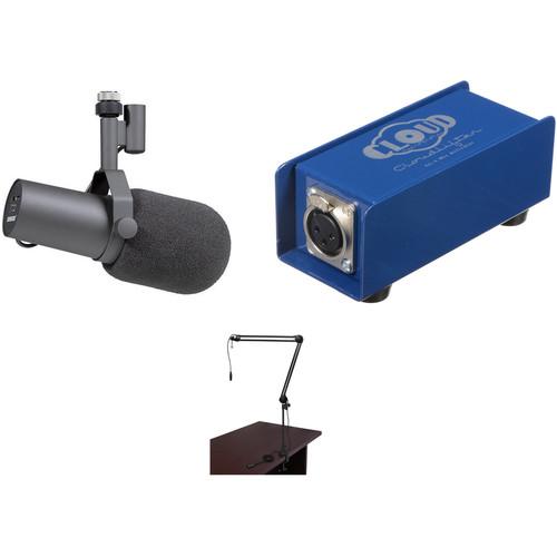 Shure SM7B Broadcaster Package with CloudLifter