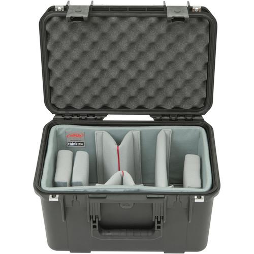 SKB iSeries 1610-10 Waterproof Case with Video Dividers and Lid Foam