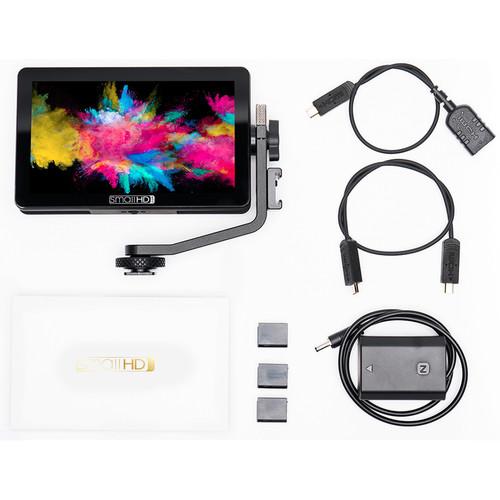 SmallHD FOCUS 5.5" OLED On-Camera Monitor Bundle for Sony a7 III a9 Cameras