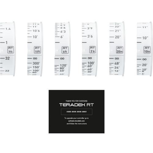 Teradek RT Lens Mapping for CTRL.1 with Pre-Marked Focus and Iris Rings