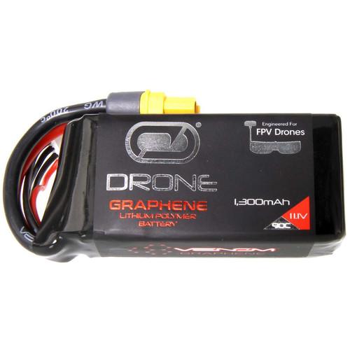 Venom Group FPV Race Series Graphene 1300mAh 90C 3S 11.1V LiPo Battery with UNI 2.0