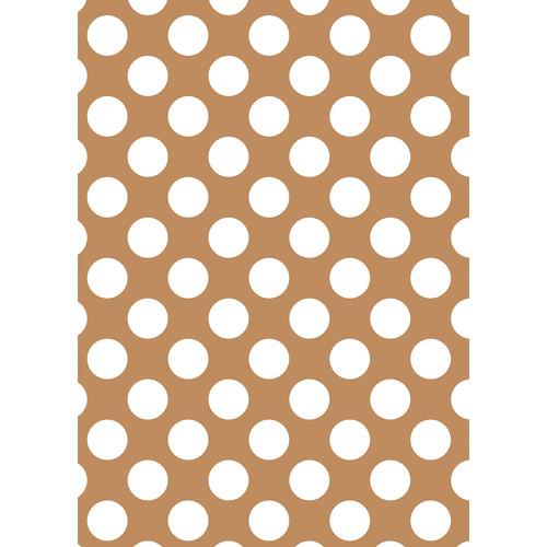 Westcott Large Dots Art Canvas Backdrop with Grommets