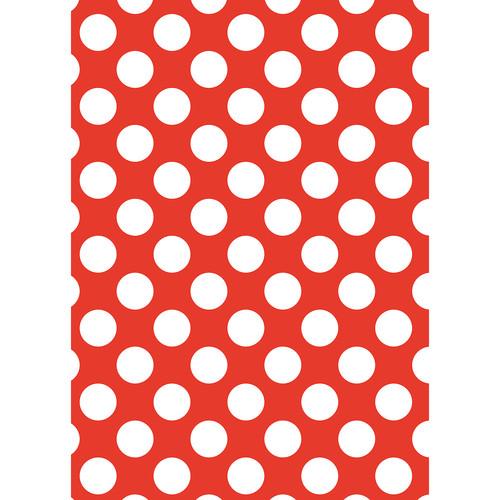 Westcott Large Dots Art Canvas Backdrop with Grommets