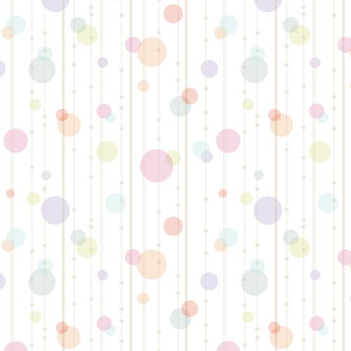 Westcott Party Dots Matte Vinyl Backdrop with Hook-and-Loop Attachment