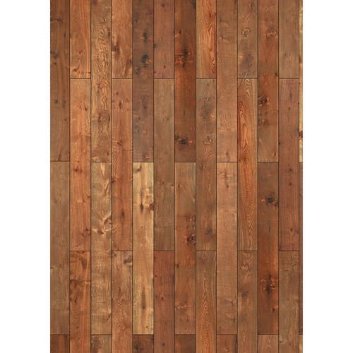 Westcott Western Wood Art Canvas Backdrop with Grommets