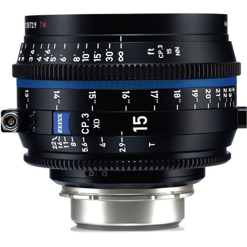 ZEISS CP.3 XD 15mm T2.9 Compact Prime Lens