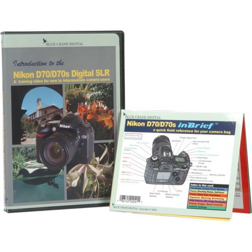Blue Crane Digital DVD and Guide: Combo Pack for the Nikon D70 70S Digital SLR Camera