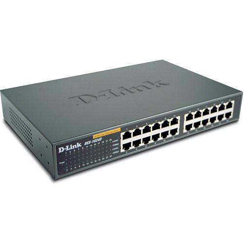 D-Link 24-Port 10 100 Mbps Ethernet Rackmount Switch
