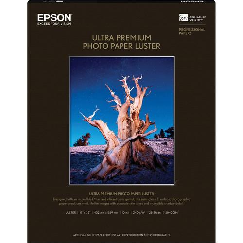 Epson Ultra Premium Photo Paper Luster