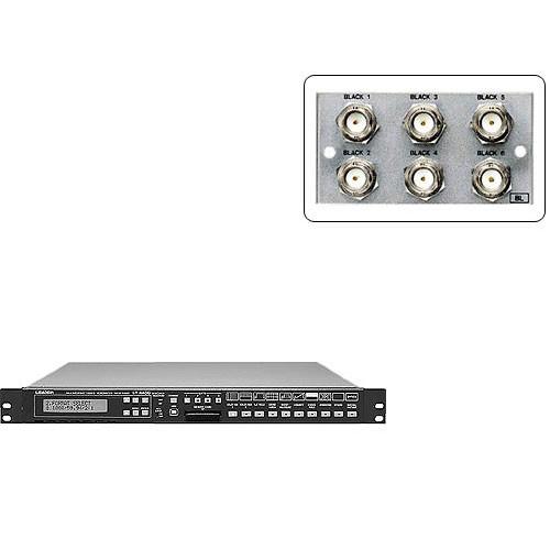 Leader LT-443DBL Analog Black Module for LT-443D - Sync and Black Burst, 3 Channels, 6 Outputs, HDTV 525p 625p NTSC PAL