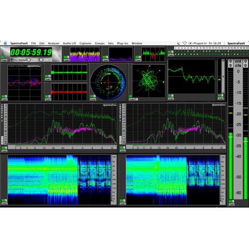 Metric Halo SpectraFoo Complete - Digital Audio Metering and Analysis Software