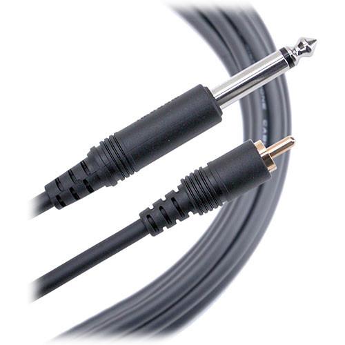 Mogami PR-06 Pure-Patch TS 1 4" Male to RCA Male Audio Video Patch Cable - 6
