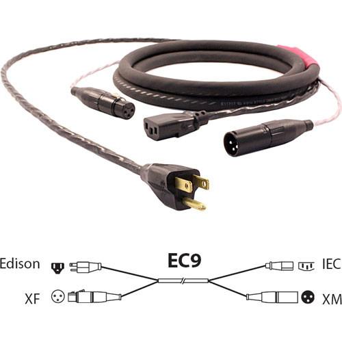 Pro Co Sound EC9 Siamese Twin AC & Audio Combo Cable- 75