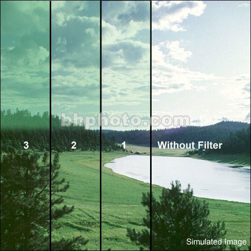 Schneider 4x5.65" Graduated Storm Blue 1 Water White Glass Filter - Hard Edge with Vertical Orientation