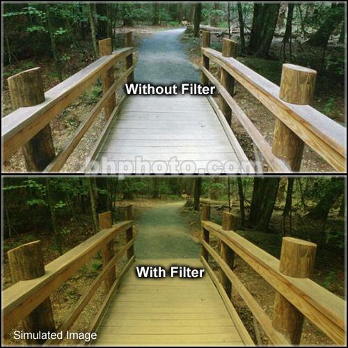 Schneider 5.65x5.65" Solid Color Antique Suede 3 Water White Glass Filter