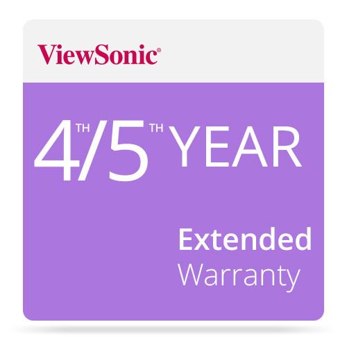 ViewSonic PRJ-EEEW-07-02 4th and 5th Year Extended Projector Warranty