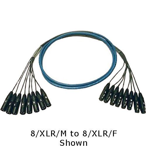 Whirlwind Medusa Multitrack Series 32 Channel 3-Pin XLR Male to XLR Female Fanout Snake Cable - 50