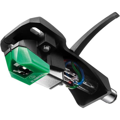 Audio-Technica Consumer AT-VM95E H Cartridge and Headshell Combo Kit