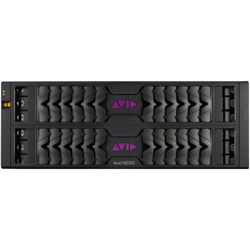 Avid Nexis E4 120TB Includes Avid Nexis FS Foundation E4 Engine With Two 60TB Media Packs, 2 Drive
