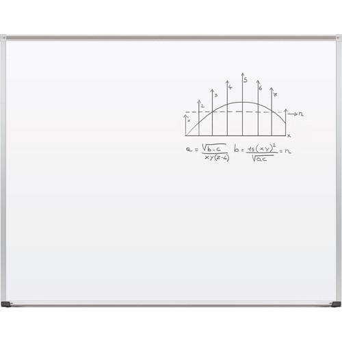 Best Rite TuF-Rite Whiteboard with ABC Aluminum Trim & Map Rail