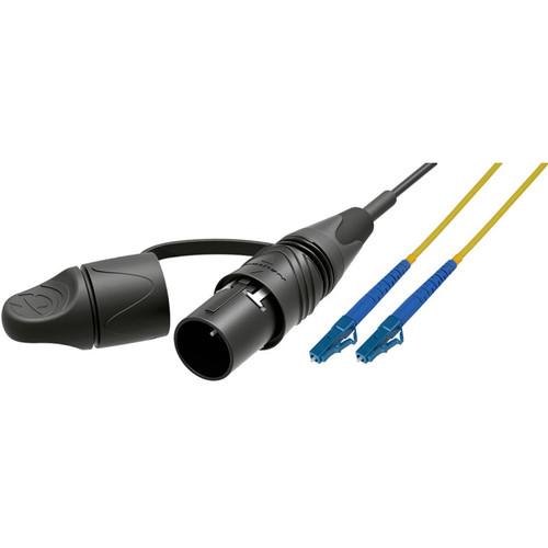 Camplex 4-Ch opticalCON DUO LITE to 2 LC Single-Mode Fiber Tactical Patch Cable