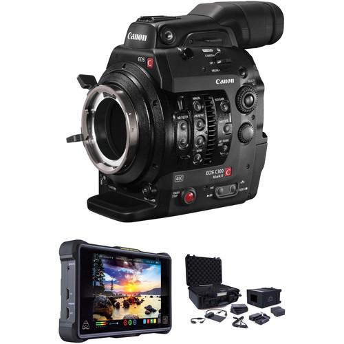 Canon C300 Mark II ProRes RAW Atomos Kit with Accessories, Canon, C300, Mark, II, ProRes, RAW, Atomos, Kit, with, Accessories