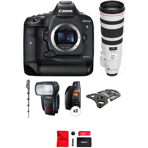 Canon EOS-1D X Mark II DSLR Camera with 200-400mm Lens Sports Kit