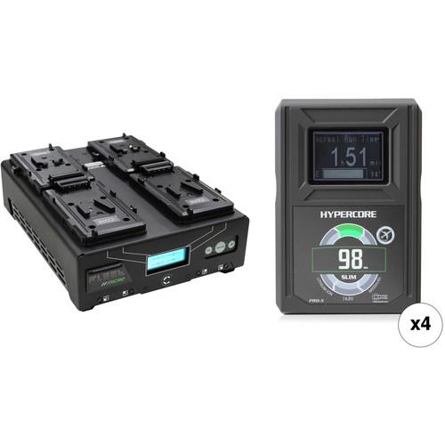 Core SWX HyperCore Slim 98 4-Battery Kit with Fleet Micro Charger