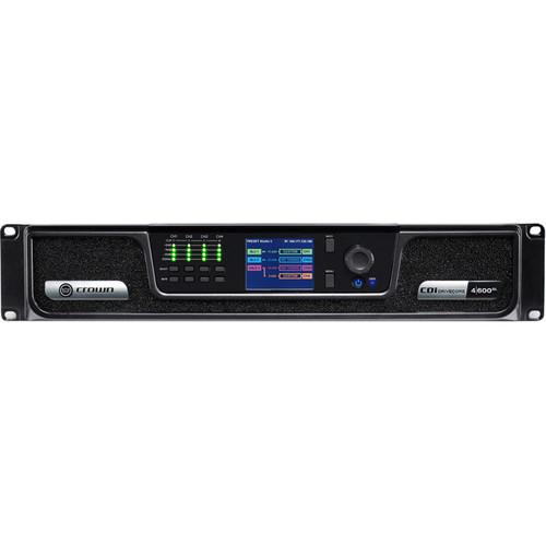 Crown Audio CDi 4600 DriveCore 4-Channel Amplifier with Analog & BLU Link Input