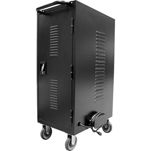 HamiltonBuhl LTAB-30A 30-Bay Tablet and iPad Charging Storage Cart