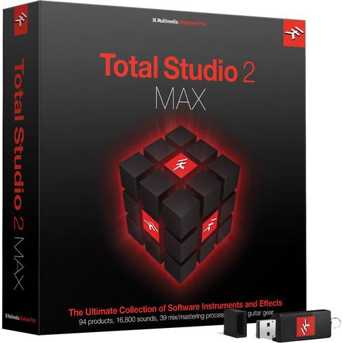 IK Multimedia Total Studio Bundle 2 Max - Software for Audio Production, Mixing & Mastering