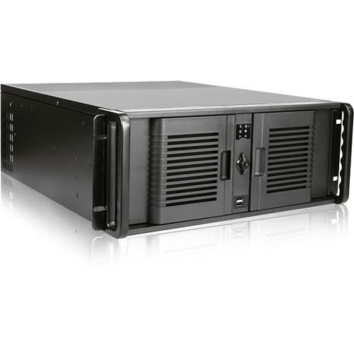 iStarUSA D-407P-50R8PD2 D Storm Compact Rackmount Chassis with 500W Redundant Power Supply