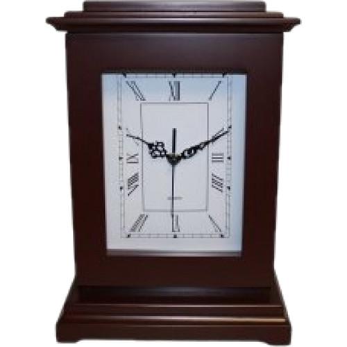 KJB Security Products Zone Shield Rectangle Clock with 4K UHD Covert Camera & DVR