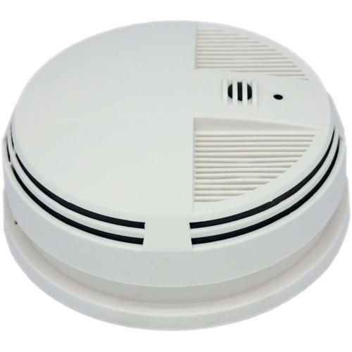 KJB Security Products Zone Shield Smoke Detector with 4K UHD Covert Camera & DVR