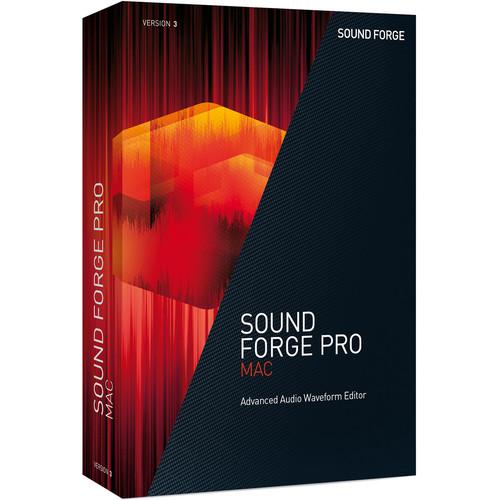 MAGIX Entertainment SOUND FORGE PRO Mac 3 Upgrade - Audio Waveform Editor