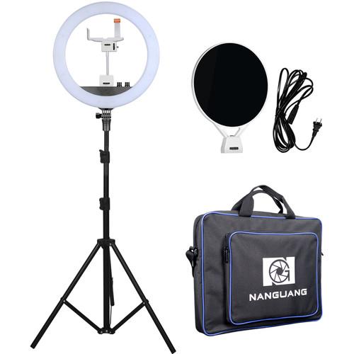 Nanguang Venus V24C 14" Bi-Color AC Ring Light with Stand