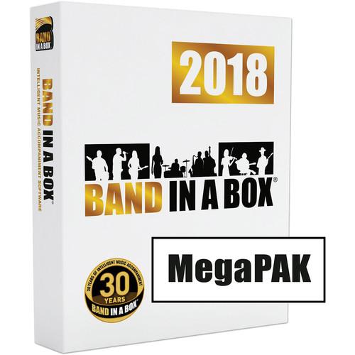 PG Music Band-in-a-Box 2018 MegaPAK -