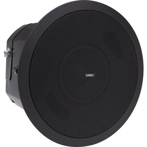 QSC 6.5"Dual VoiceCoil Ceiling WeatherTreated Subwoofer-70 100V Transformer-C-Ring Tile Rails