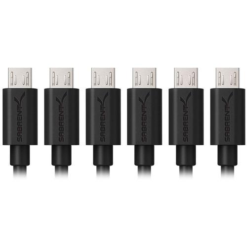 Sabrent USB 2.0 Type-A Male to Micro-B Male Cable