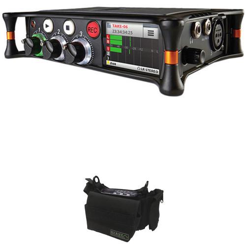 Sound Devices MixPre-3 Audio Recorder Mixer Kit with Strut Custom-Fit Field Case