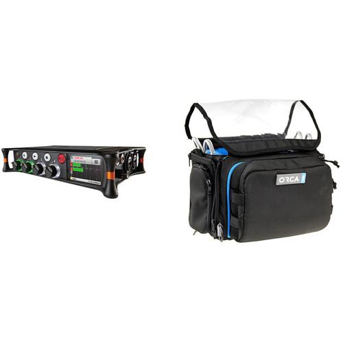 Sound Devices MixPre-6 Audio Recorder Kit with Orca OR-28 Mini Sound Bag