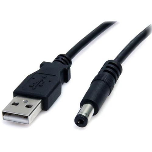 StarTech USB to 5.5mm Type-M Barrel Power Cable for 5 VDC Devices, StarTech, USB, to, 5.5mm, Type-M, Barrel, Power, Cable, 5, VDC, Devices