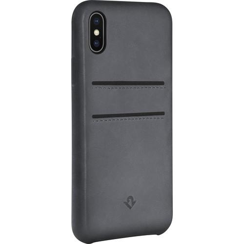 Twelve South Relaxed Leather Case with Pockets for iPhone X Xs