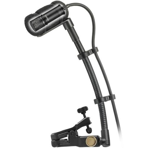 Audio-Technica ATM350U Cardioid Condenser Instrument Microphone with Universal Clip-On Mounting System
