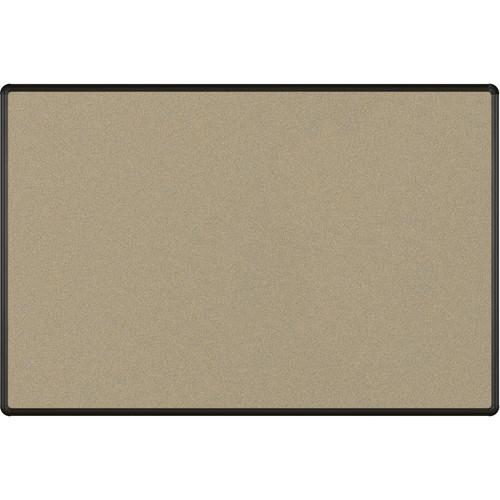 Best Rite Splash-Cork Tackboard with Black Presidential Trim