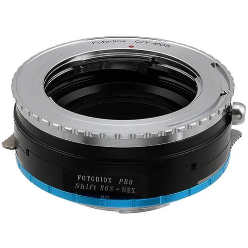 FotodioX Pro Shift Mount Adapter for Contax Yashica Lens to Sony E-Mount Camera