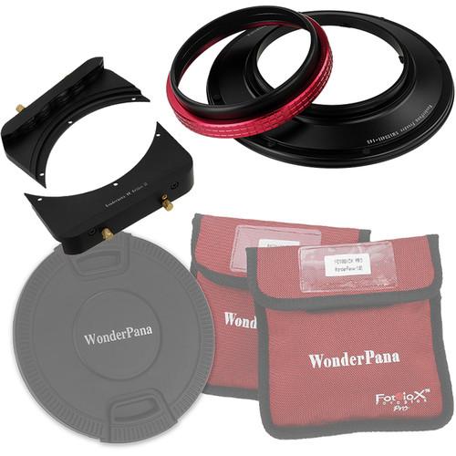FotodioX Wonderpana 66 System Kit with 6.6" Wide Rectangular Filter Holder Bracket for Sigma 12-24mm f 4.5-5.6 EX DG ASP HSM II Aspherical Ultra Wide Angle Zoom Lens